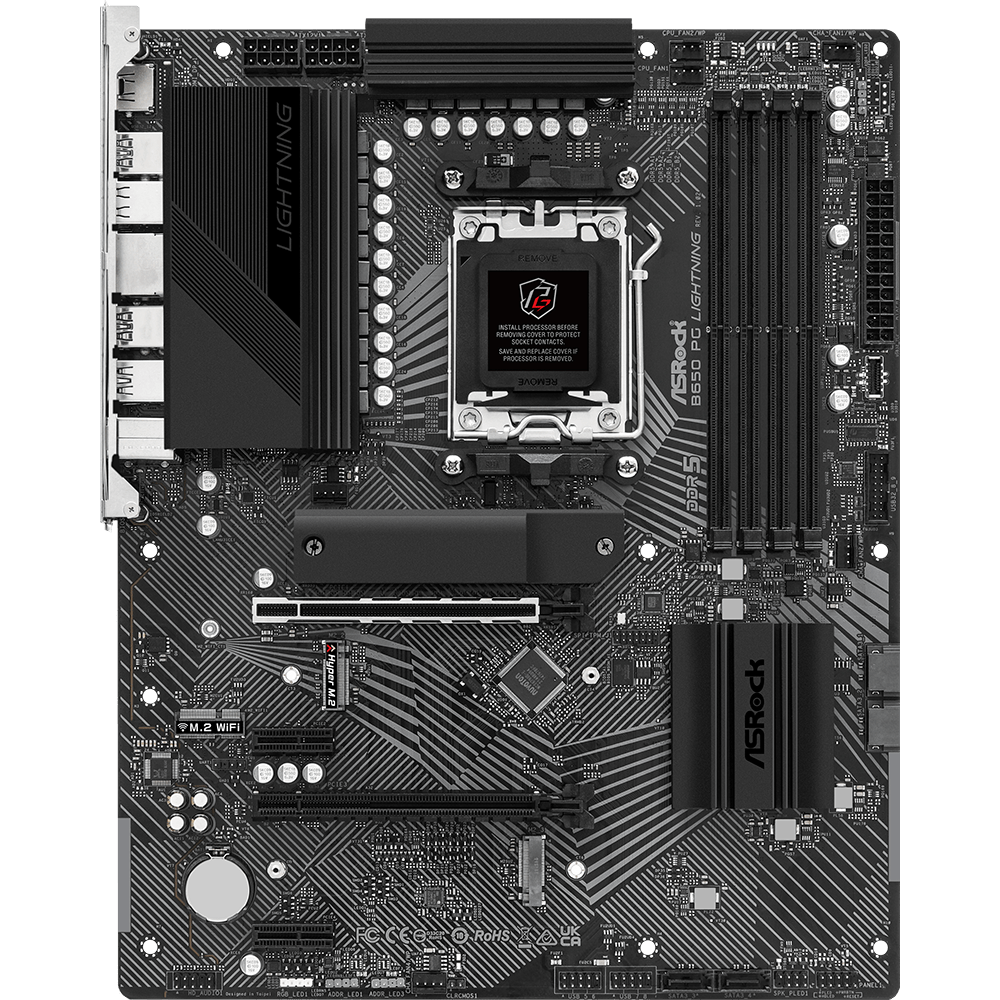 Carte mère ASRock B650 PG Lightning