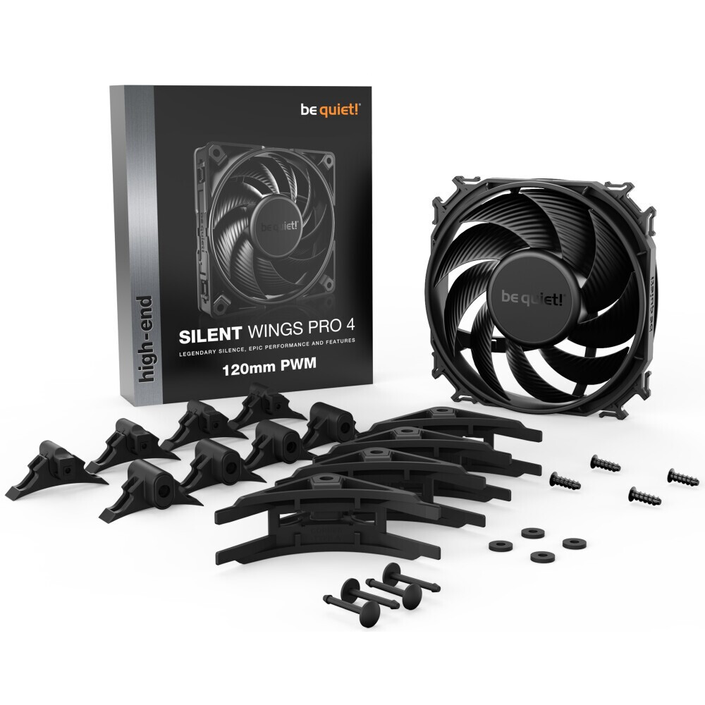 Ventilateur de boîtier Be Quiet Silent Wings Pro 4 - 120mm PWM - BL098 - photo 2