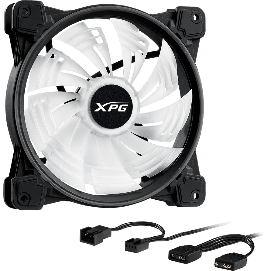 Ventilateur de boîtier ADATA XPG HURRICANE 140 PWM ARGB Black - HURRICANE140ARGBPWM-BKCWW