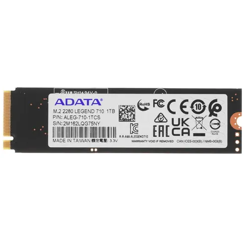 SSD interne 1TB ADATA Legend 710 (ALEG-710-1TCS) - photo 2