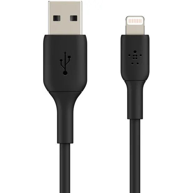 Câble USB - Lightning, 1m, Belkin CAA001bt1MBK - photo 2