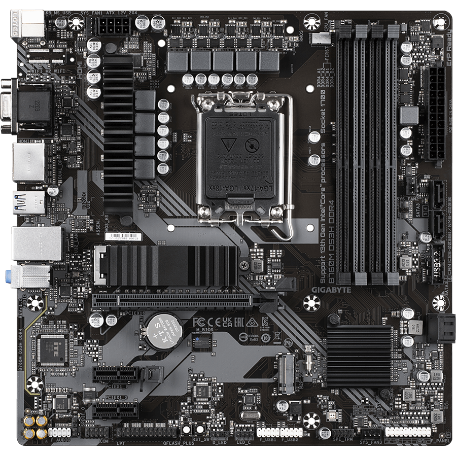 Carte mère Gigabyte B760M DS3H DDR4