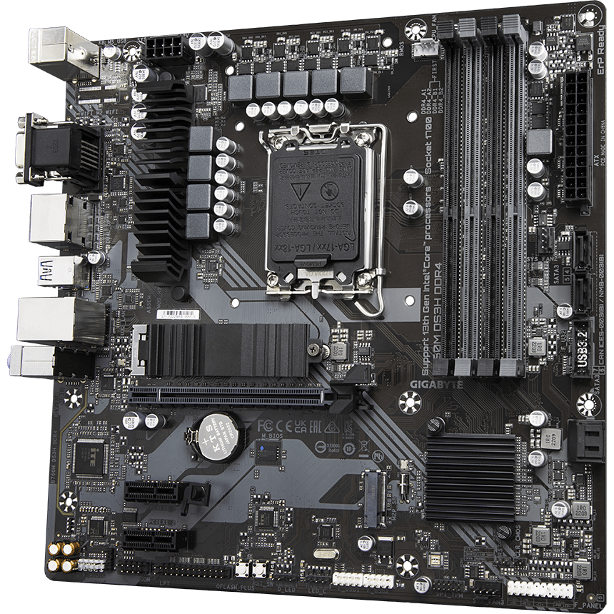 Carte mère Gigabyte B760M DS3H DDR4 - photo 3