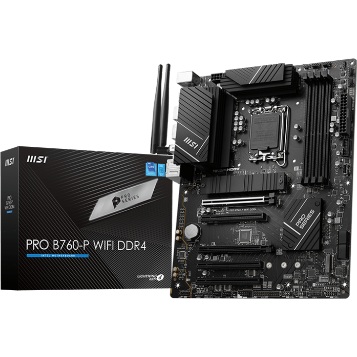 Carte mère MSI PRO B760-P WIFI DDR4 - photo 5