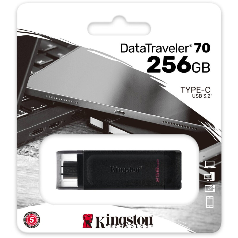 clé USB flash 256GB Kingston DataTraveler DT70 (DT70/256GB) - photo 2