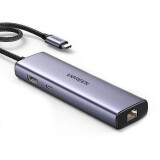 station d'accueil UGREEN 6-in-1 USB-C Grey (CM512) (15598)