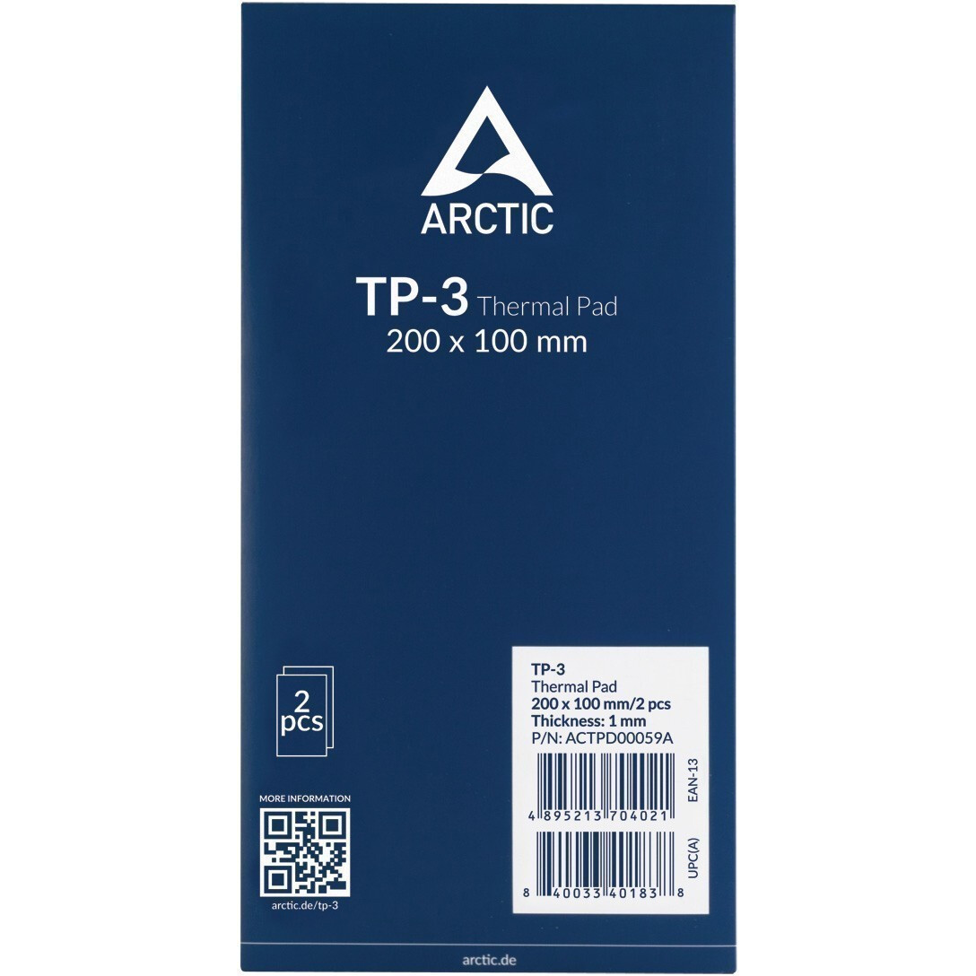 Thermoplaque de contact Arctic Thermal Pad TP-3 200x100x1mm (ACTPD00059A) - photo 2