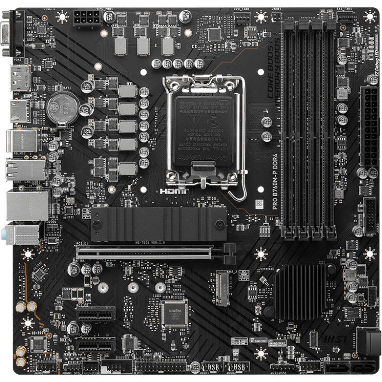 Carte mère MSI PRO B760M-P DDR4