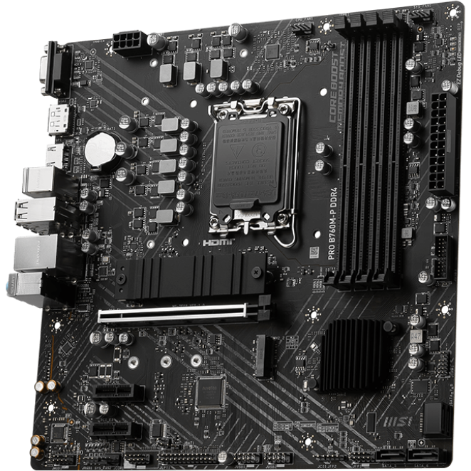 Carte mère MSI PRO B760M-P DDR4 - photo 2