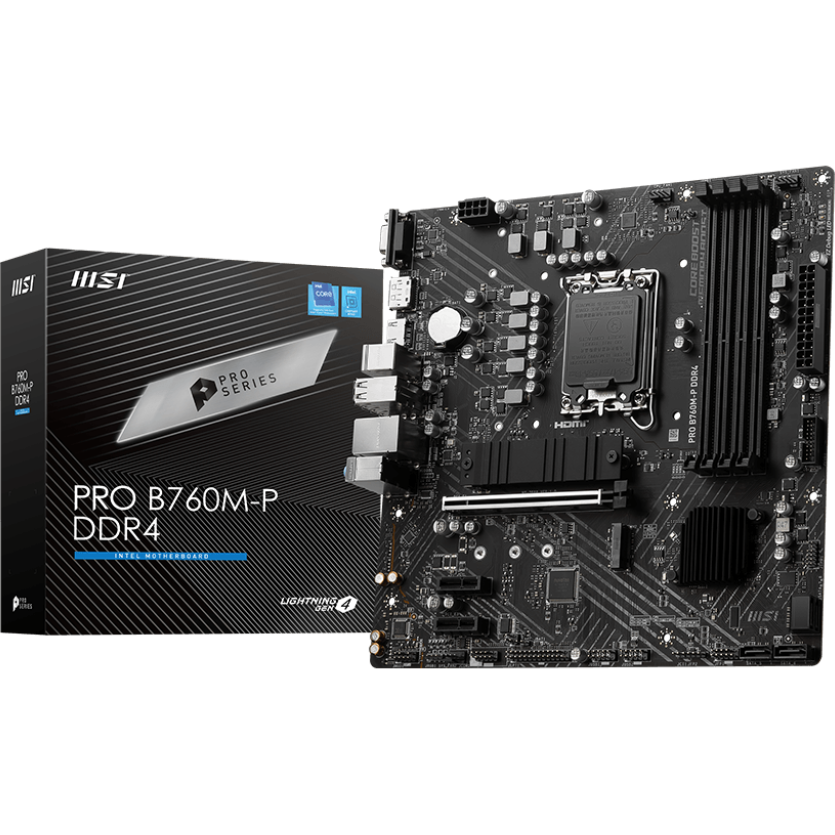 Carte mère MSI PRO B760M-P DDR4 - photo 5