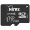 Atmiņas kartes 16Gb MicroSD Mirex (13612-MCSUHS16)