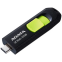 clé USB flash 32GB ADATA UC300 Black/Green - ACHO-UC300-32G-RBK/GN
