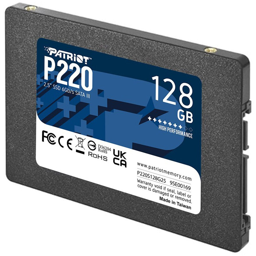 SSD interne 128GB Patriot P220 (P220S128G25)