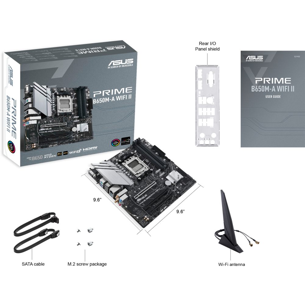 Carte mère ASUS PRIME B650M-A WIFI II - photo 5
