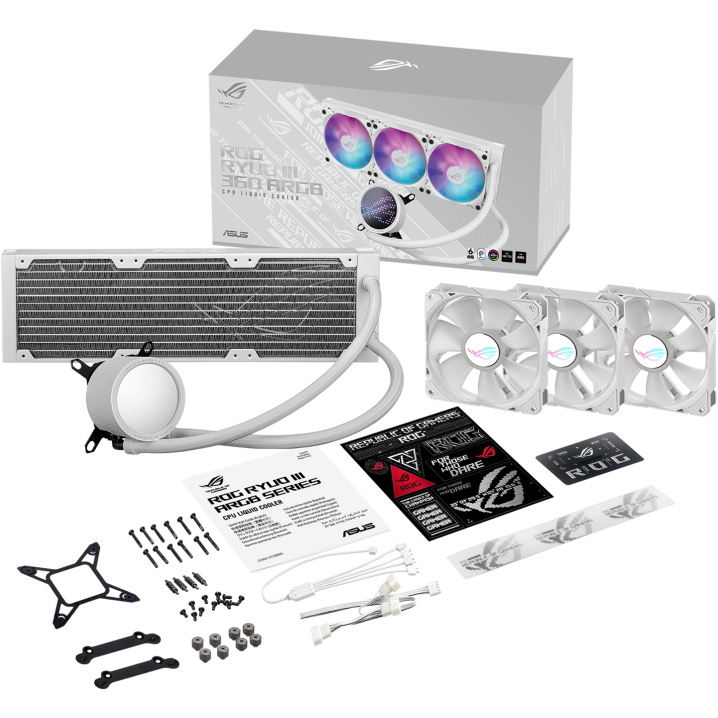 Système de refroidissement liquide ASUS ROG RYUO III 360 ARGB White Edition - 90RC00I2-M0UAY0 - photo 5