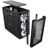Datoru korpuss Fractal Design Define S2 Vision RGB TG Blackout (FD-CA-DEF-S2V-RGB-BKO-TGD)