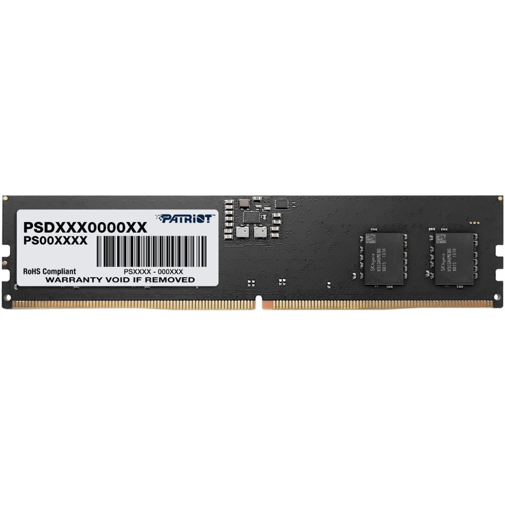 Mémoire vive 32GB DDR5 5600MHz Patriot Signature (PSD532G56002)