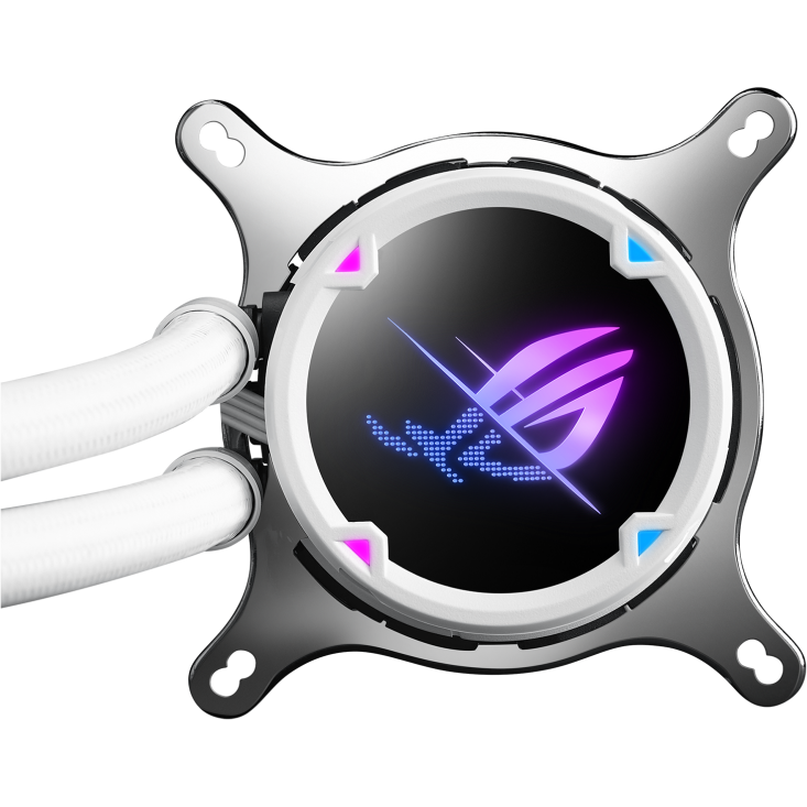 Système de refroidissement liquide ASUS ROG STRIX LC II 360 ARGB White Edition - 90RC00F2-M0UAY2/90RC00F2-M0UAY4 - photo 2