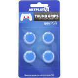 coussinets pour manettes de jeu Artplays Thumb Grips Blue 4 pcs for PS4 (ACPS485)