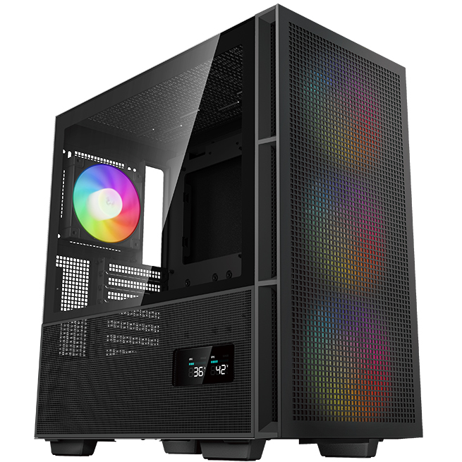 Boîtier DeepCool CH560 ARGB Digital Black - R-CH560-BKAPE4D-G-1