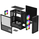 Boîtier DeepCool CH560 ARGB Digital Black (R-CH560-BKAPE4D-G-1)