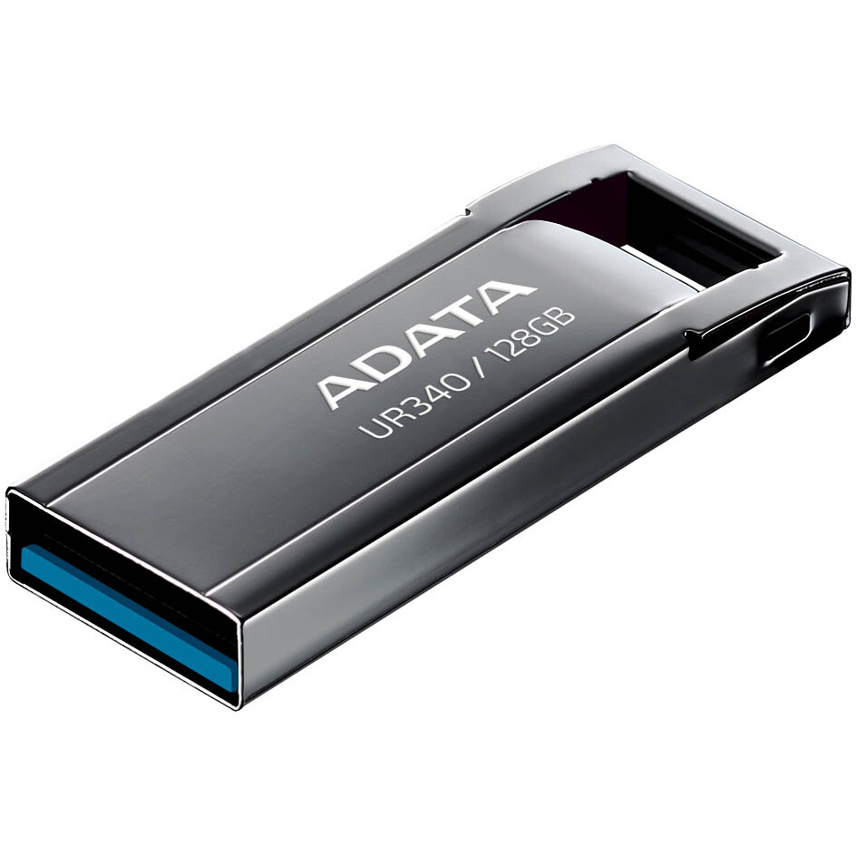 clé USB flash 128GB ADATA UR340 Black - AROY-UR340-128GBK