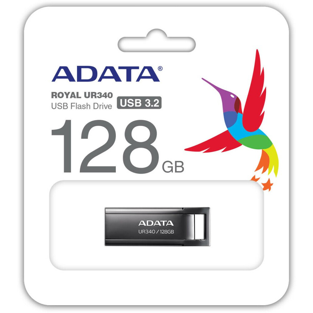 clé USB flash 128GB ADATA UR340 Black - AROY-UR340-128GBK - photo 5