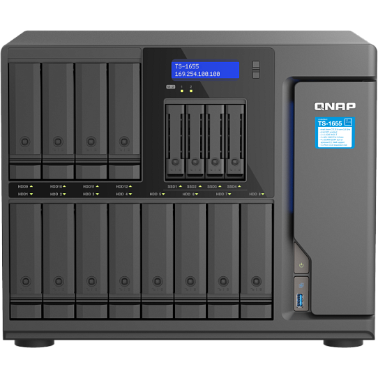 Stockage en réseau (NAS) QNAP TS-1655-8G