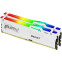 Mémoire vive 32GB DDR5 5600MHz Kingston Fury Beast White RGB (KF556C36BWEAK2-32) (2x16GB KIT)