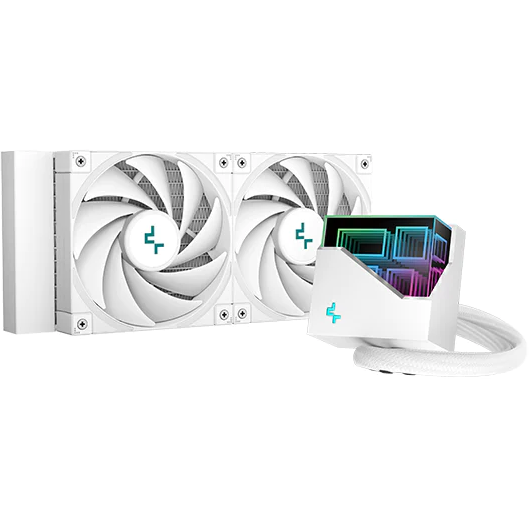 Système de refroidissement liquide DeepCool LT520 WH - R-LT520-WHAMNF-G-1