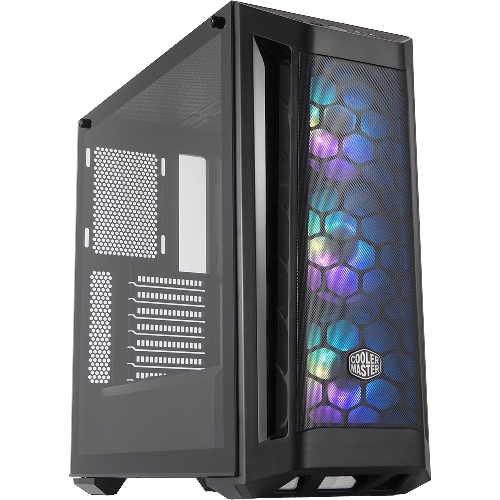 Datoru korpuss Cooler Master MasterBox MB511 ARGB Black (MCB-B511D-KGNN-RGA)