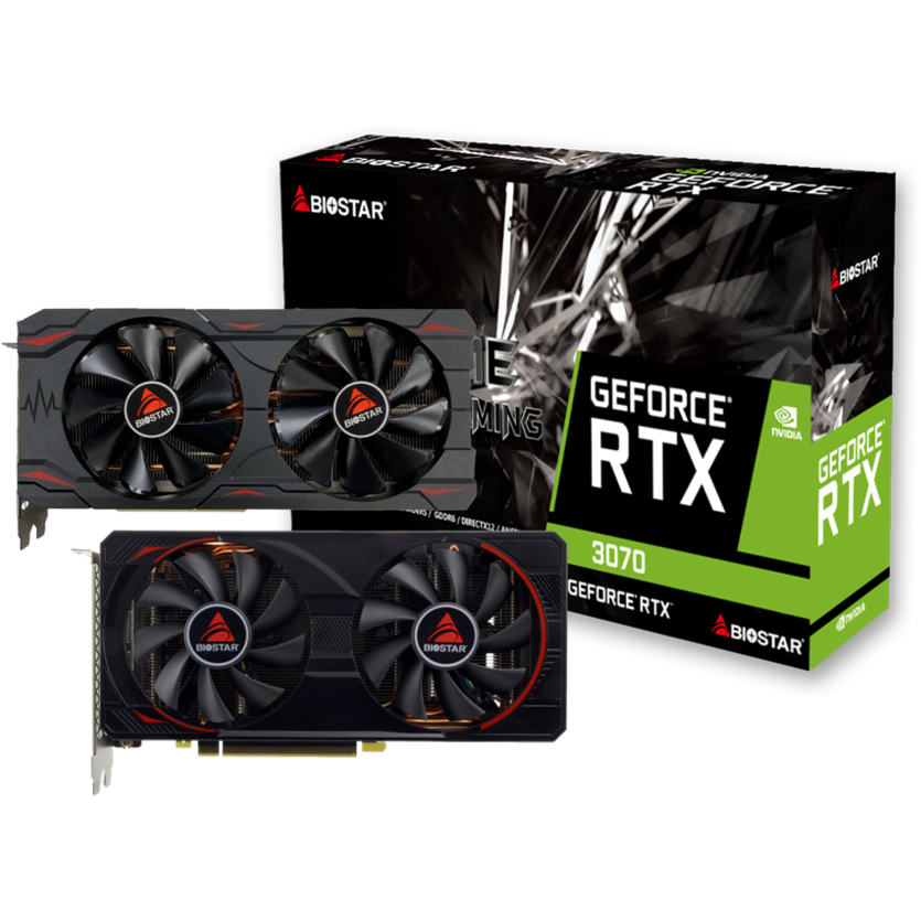 Carte graphique NVIDIA GeForce RTX 3070 Biostar 8GB (VN3706RM82) - photo 3
