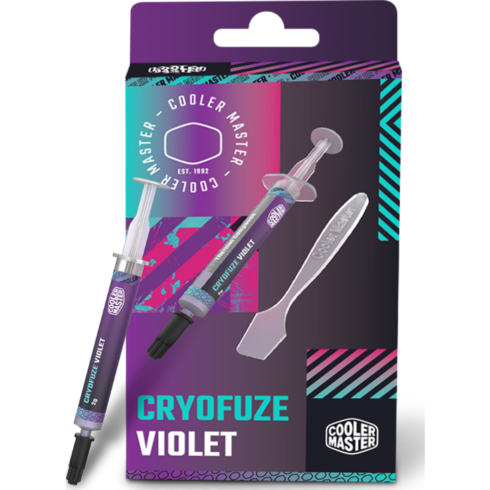 pâte thermique Cooler Master CryoFuze Violet (MGY-NOSG-N07M-R1) - photo 2