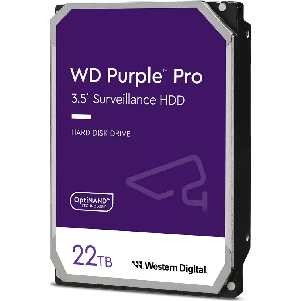 Disque dur 22TB SATA-III WD Purple Pro (WD221PURP)