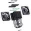 ventilateur de refroidissement Jonsbo HX6280 Black - photo 14