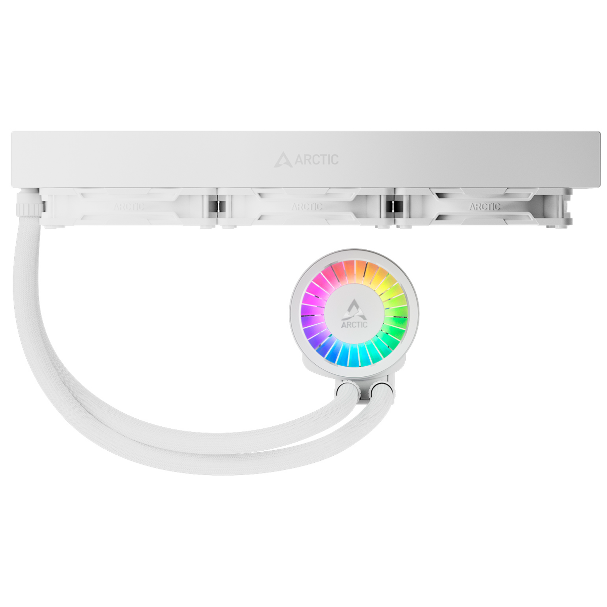 système de refroidissement liquide Arctic Liquid Freezer III Pro 360 ARGB White - ACFRE00188A - photo 3