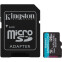 Carte mémoire 128GB MicroSD Kingston Canvas Go! Plus + SD adapter (SDCG4/128GB) - photo 2