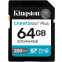 carte mémoire 64GB SD Kingston Canvas Go! Plus (SDG4/64GB)
