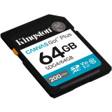 carte mémoire 64GB SD Kingston Canvas Go! Plus (SDG4/64GB)