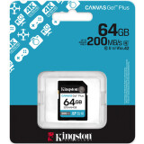 carte mémoire 64GB SD Kingston Canvas Go! Plus (SDG4/64GB)