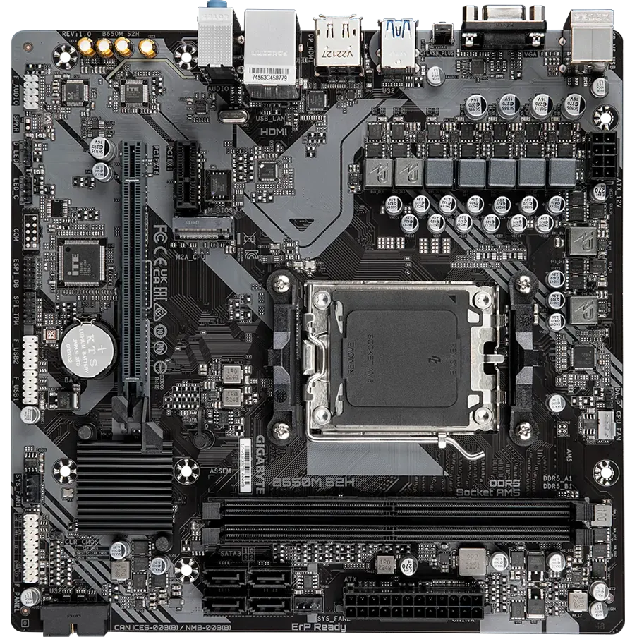 Carte mère Gigabyte B650M S2H - photo 3