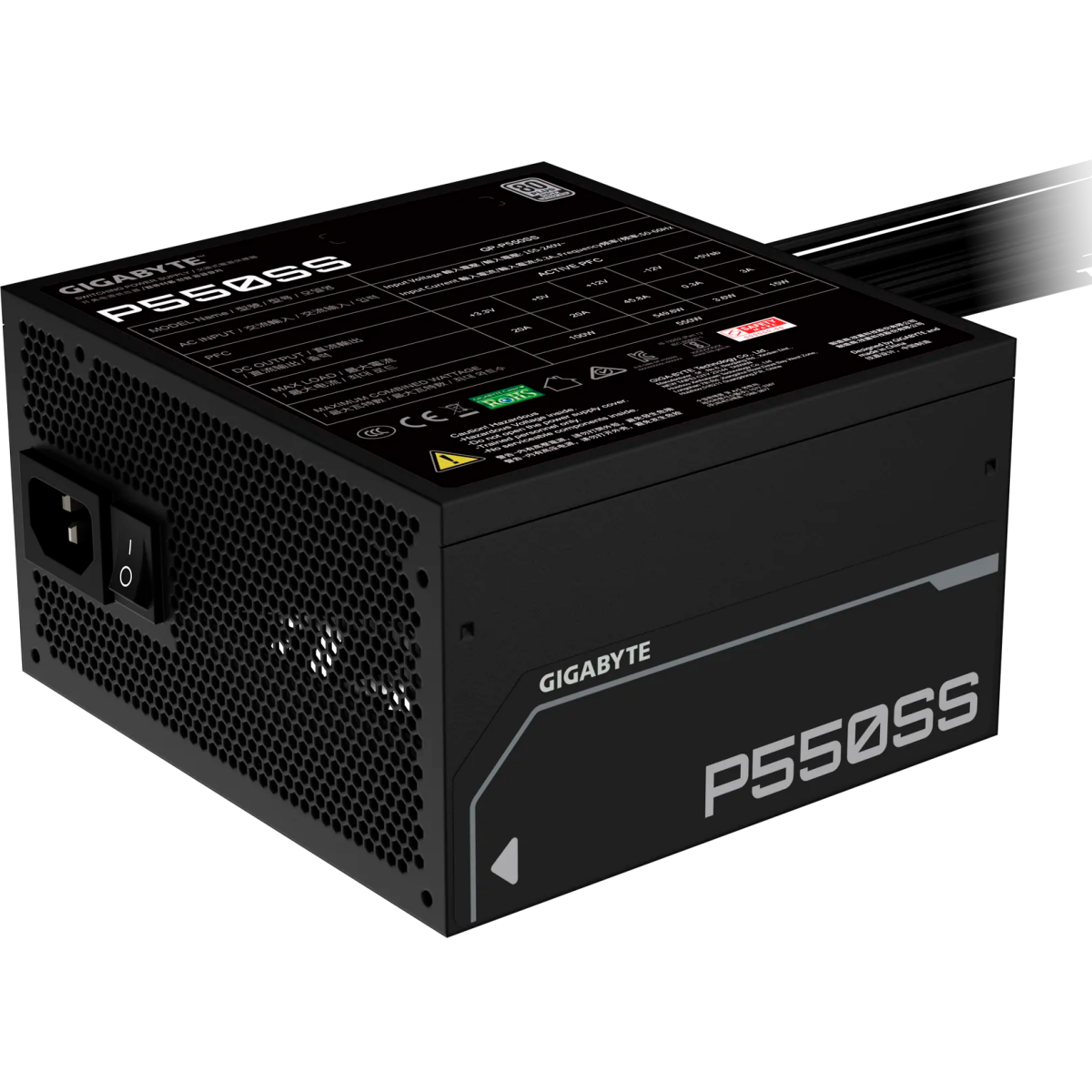 Alimentation électrique 550W Gigabyte GP-P550SS - photo 5