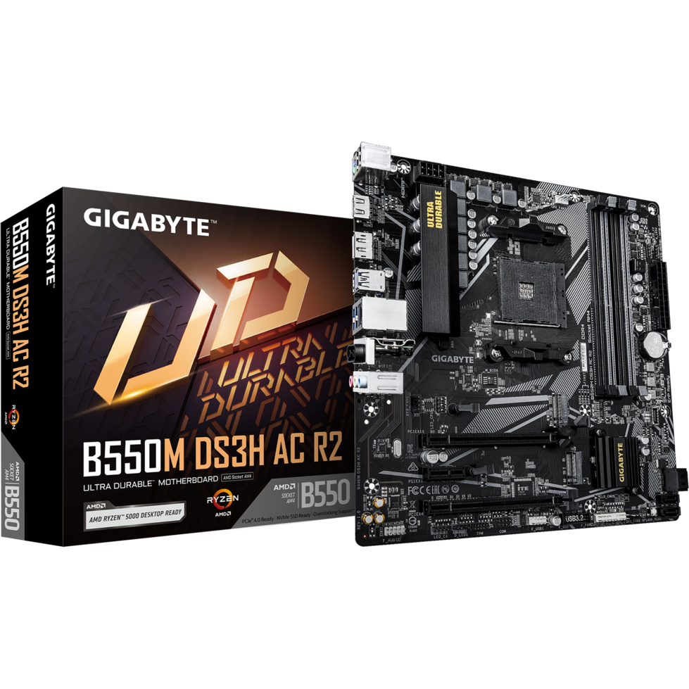 Carte mère Gigabyte B550M DS3H AC R2 - photo 4