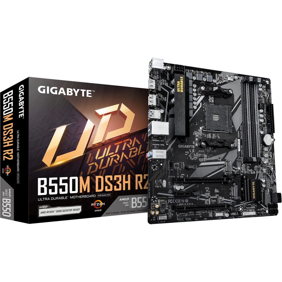 Carte mère Gigabyte B550M DS3H R2 - photo 4
