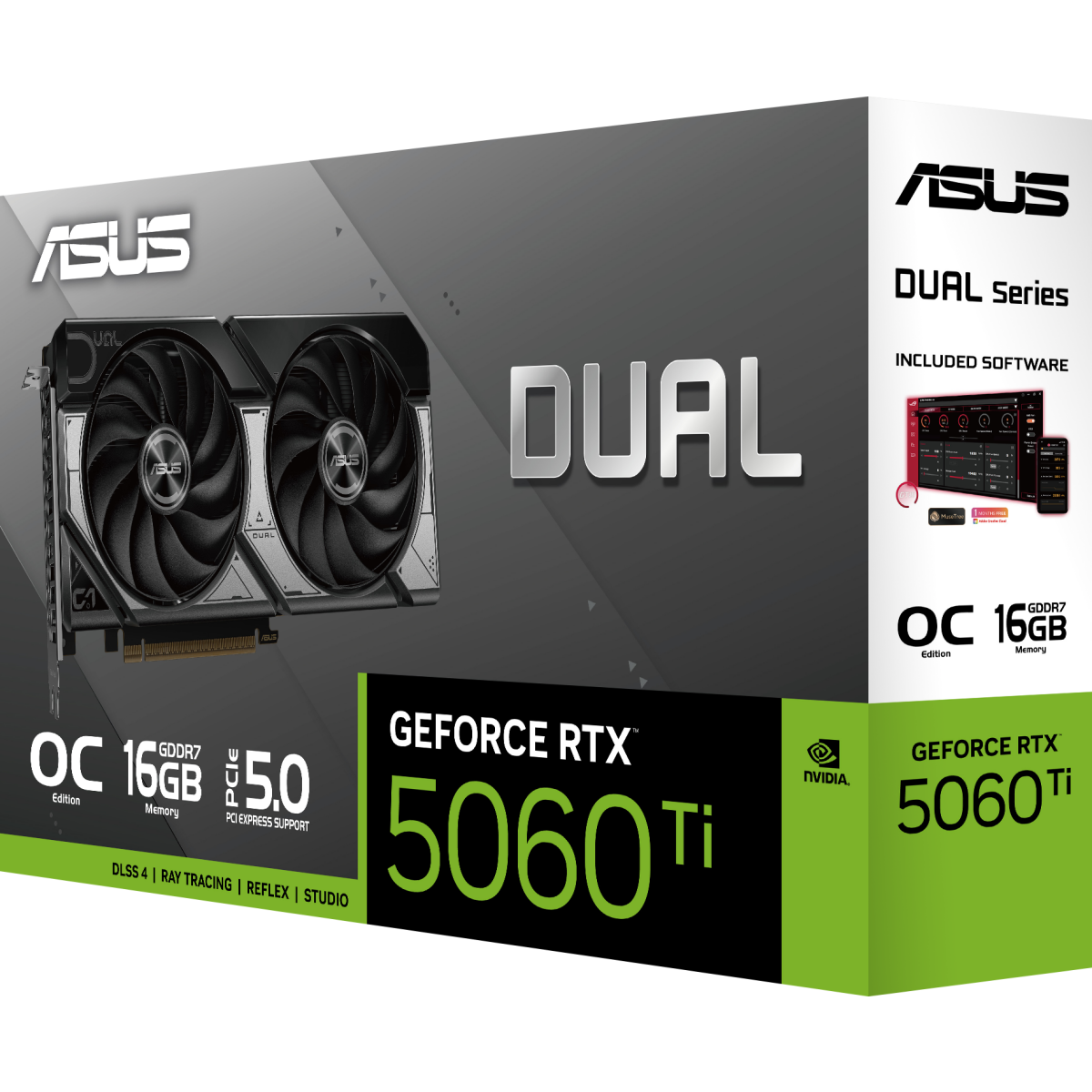 carte graphique NVIDIA GeForce RTX 5060 Ti ASUS OC 16GB (DUAL-RTX5060TI-O16G) - photo 7