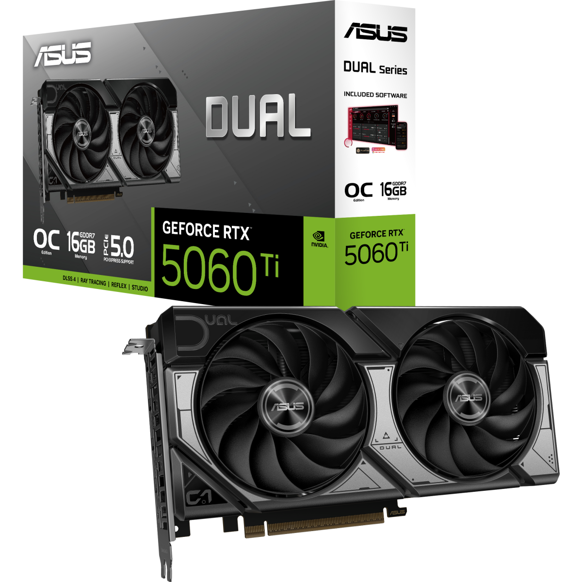 carte graphique NVIDIA GeForce RTX 5060 Ti ASUS OC 16GB (DUAL-RTX5060TI-O16G) - photo 8