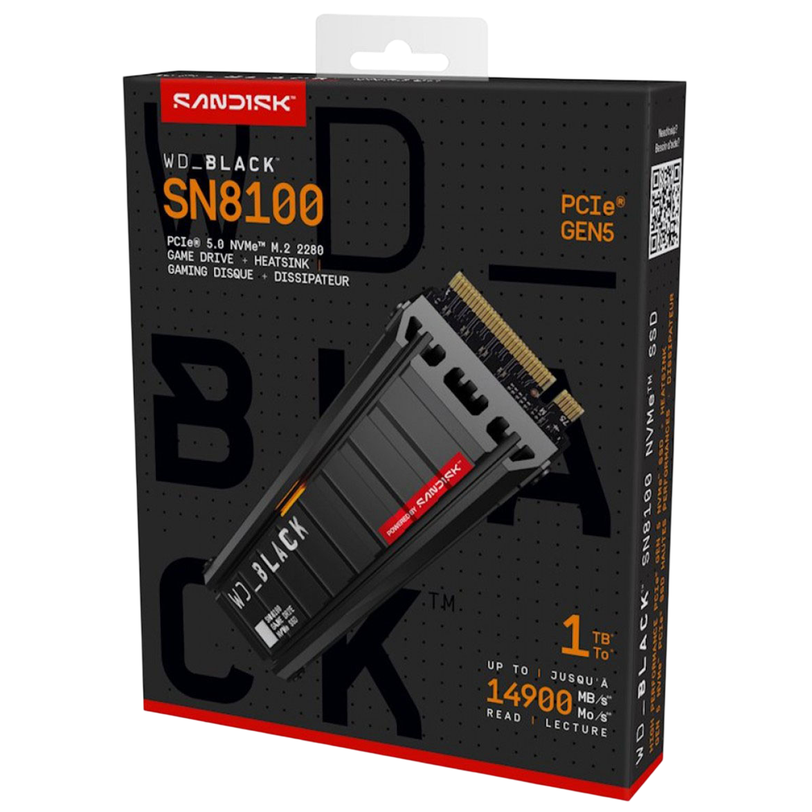 Stockage SSD 1TB WD Black SN8100 (WDS100T1XHM) - photo 5