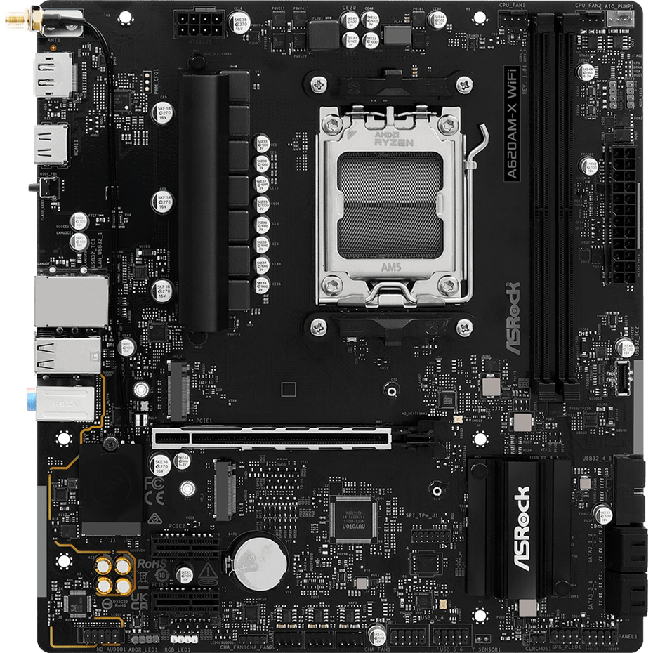 Carte mère ASRock A620AM-X WiFi
