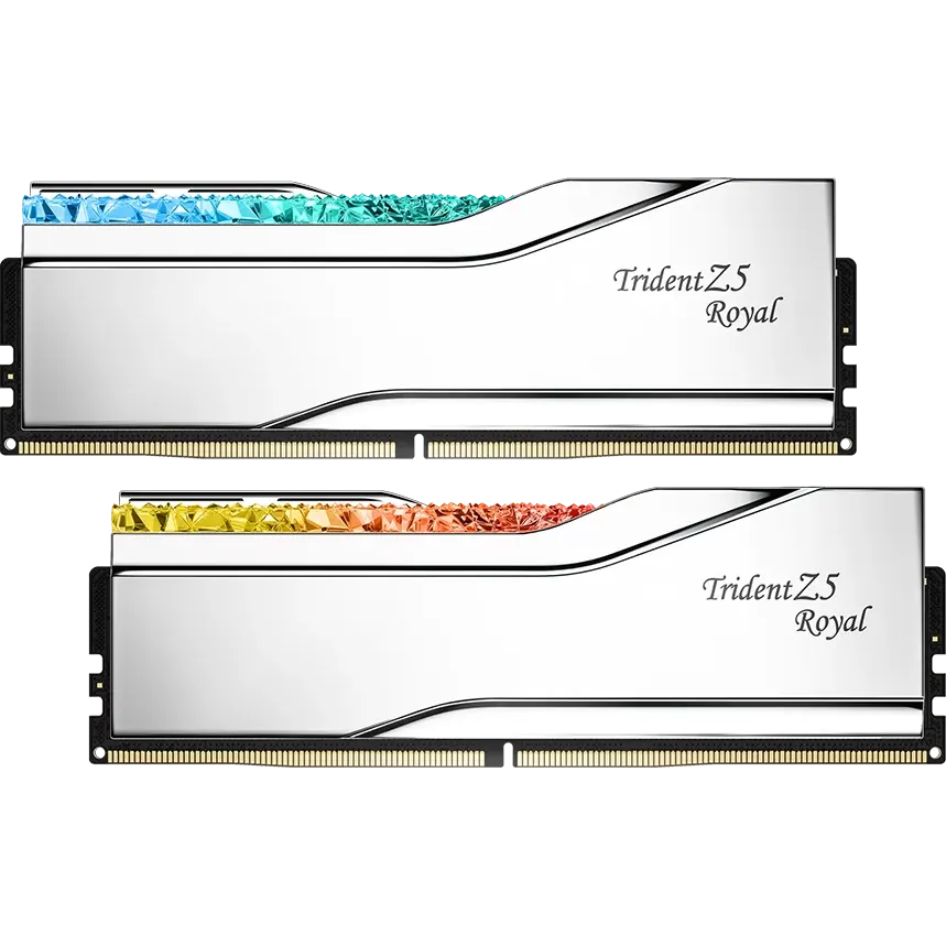 Mémoire vive 32GB DDR5 6000MHz G.Skill Trident Z5 Royal RGB (F5-6000J2836G16GX2-TR5S) (2x16GB KIT) - photo 3