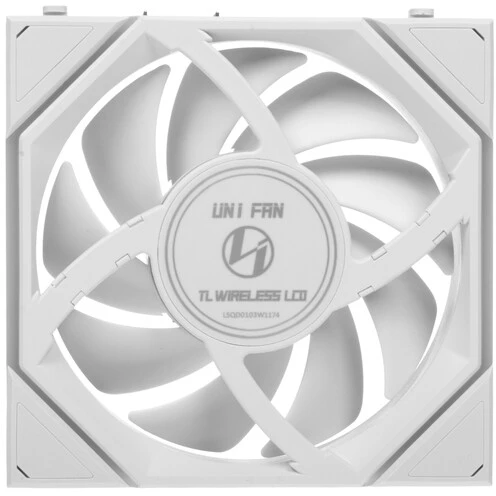 ventilateur pour boîtier Lian Li UNI Fan TL Wireless LCD 120 Reverse Blade White - G99.12RTLLCD1W1W.R0 - photo 2